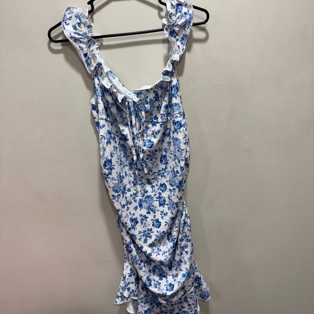Floral Ruffle Dress
